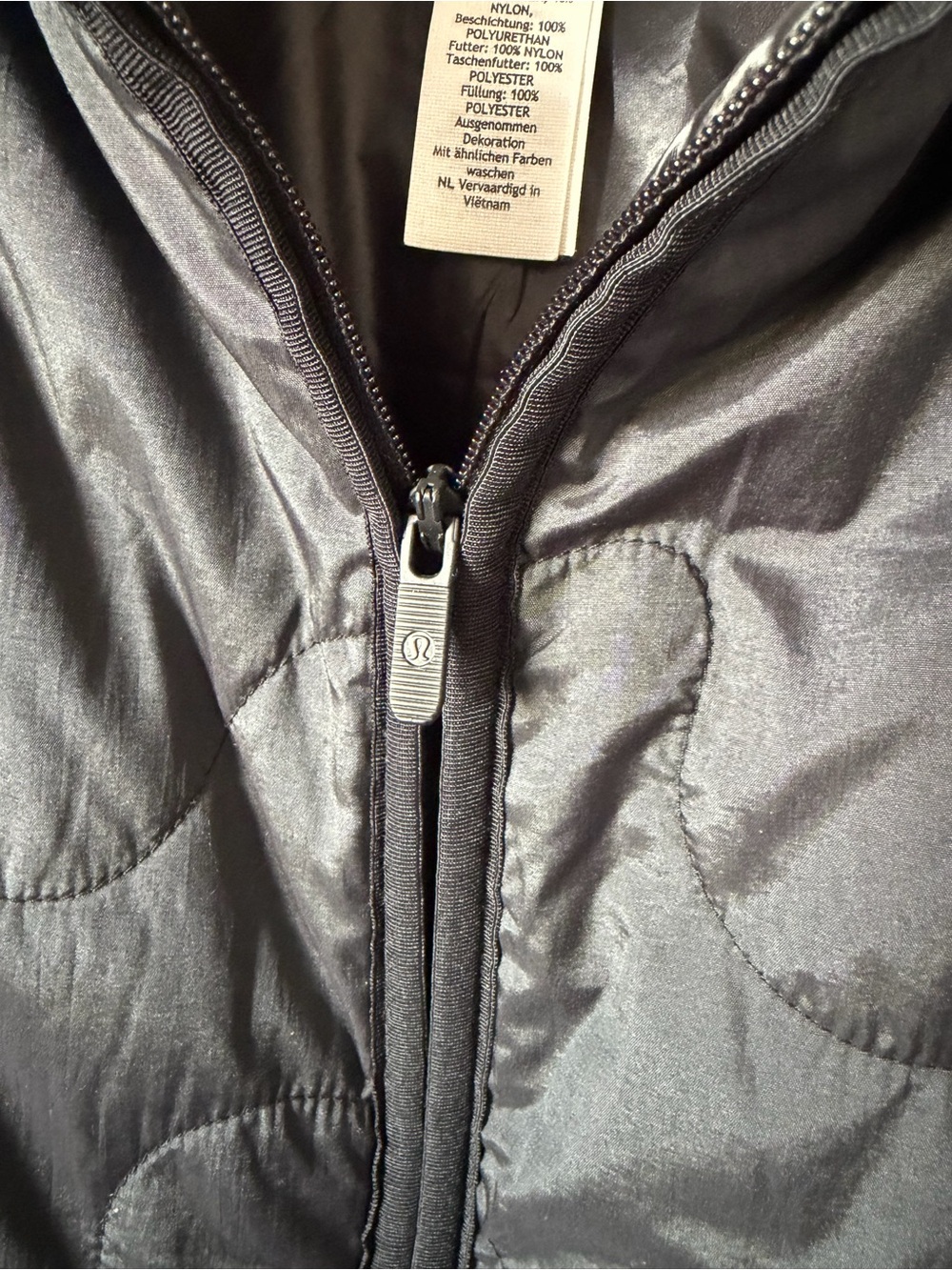 Lululemon Insulated Quilted Pullover Jacket Womens Size 12 - Picture 5 of 10